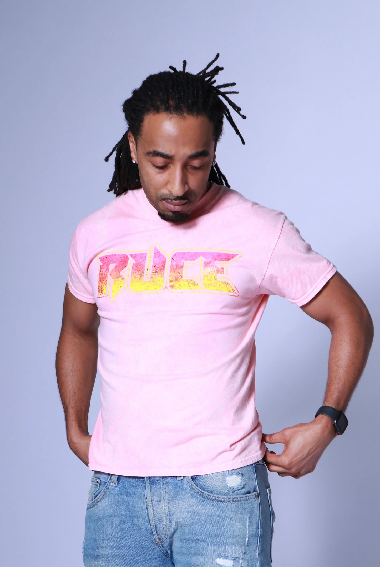 R.U.C.E. "Culture Tour" T-Shirt - Coral