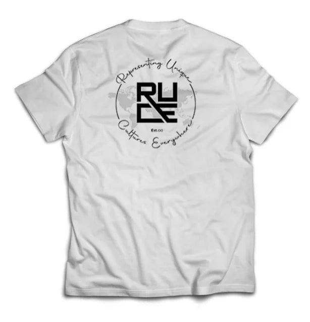 R.U.C.E. "GLOBAL" WHT T-Shirt