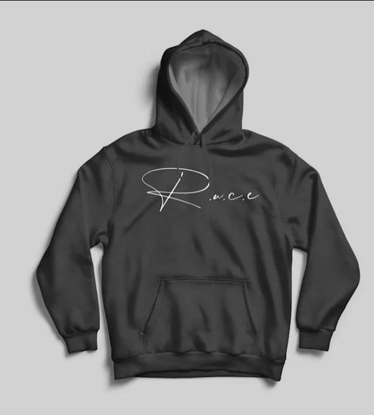 R.U.C.E. "GRATITUDE" BLK Hooded Sweatshirt