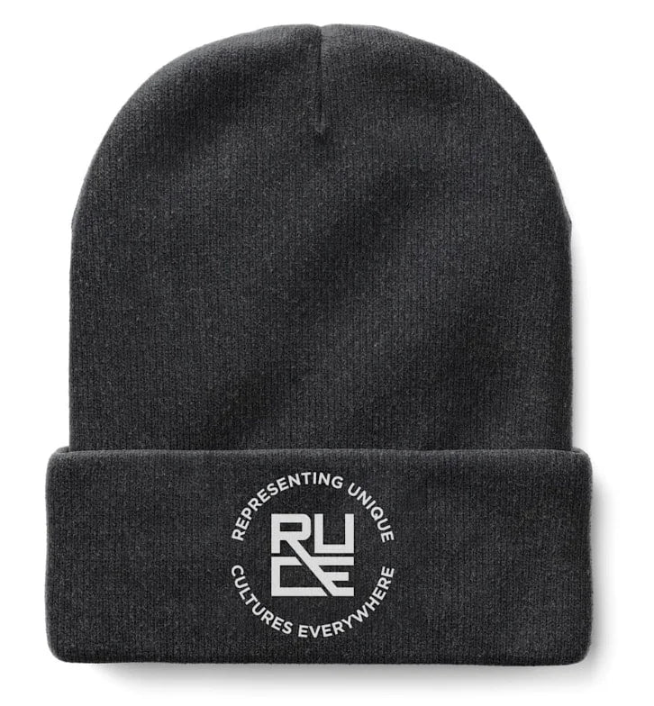 R.U.C.E. Knit Beanie "Black"