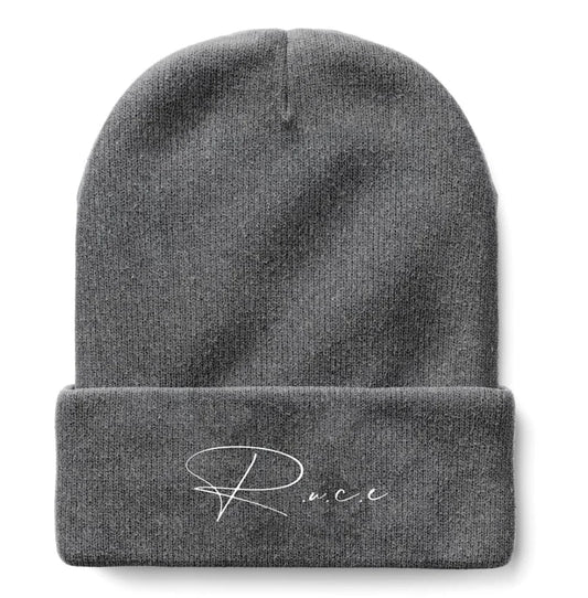 R.U.C.E. Knit Beanie "Grey"